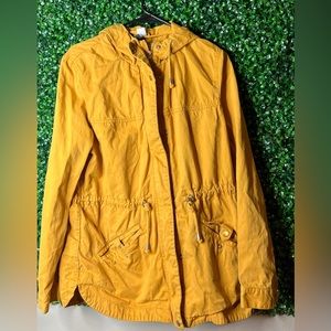 Yellow utility jacket